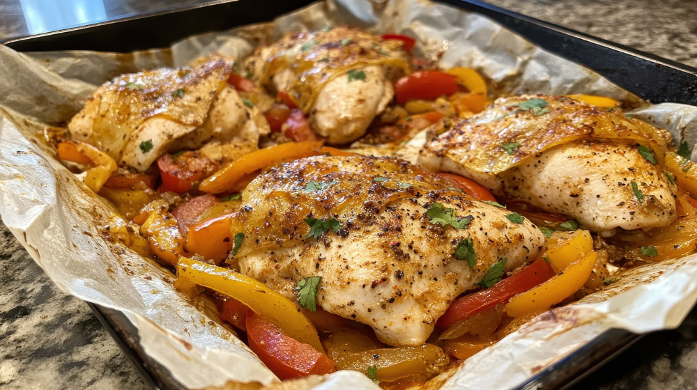 Sheet Pan Mediterranean Chicken and Vegetables