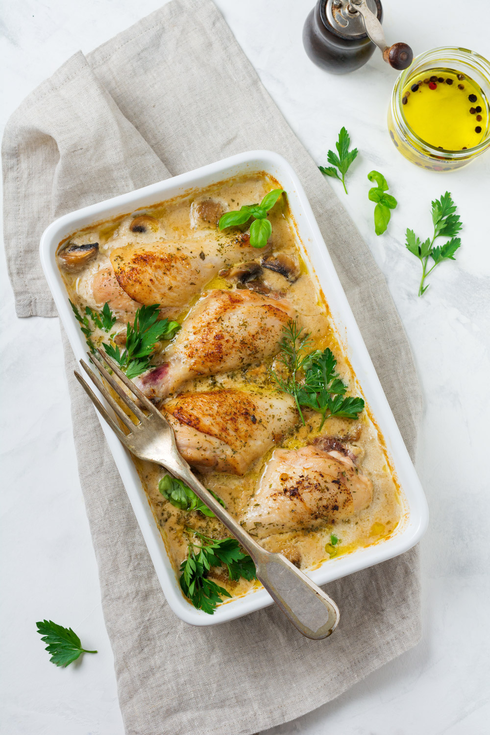 Sheet Pan Honey Mustard Chicken with Roasted Veggies
