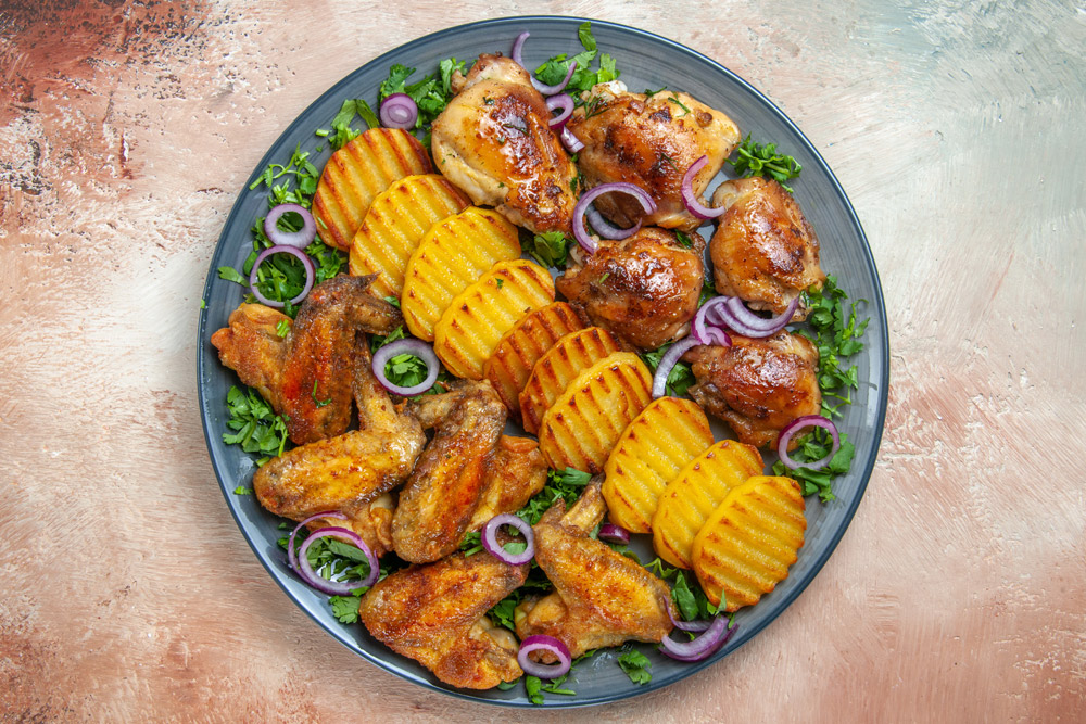 Sheet Pan Peri-Peri Chicken with Sweet Potatoes