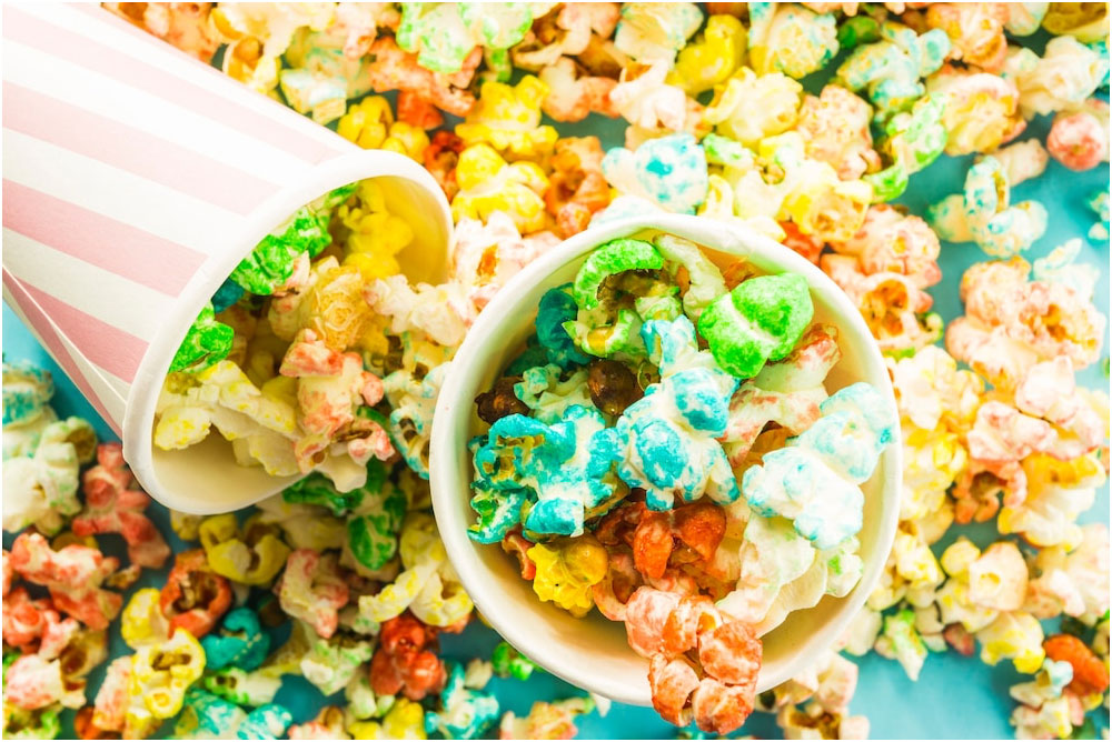 Flavoured popcorn Flavoured popcorn