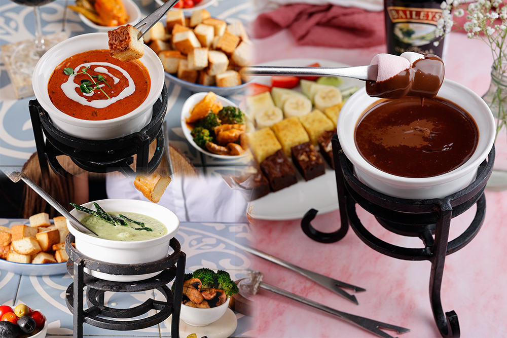 Cafe Out of the Blue: Dip into Decadence at the Fondue Festival Cafe Out of the Blue: Dip into Decadence at the Fondue Festival