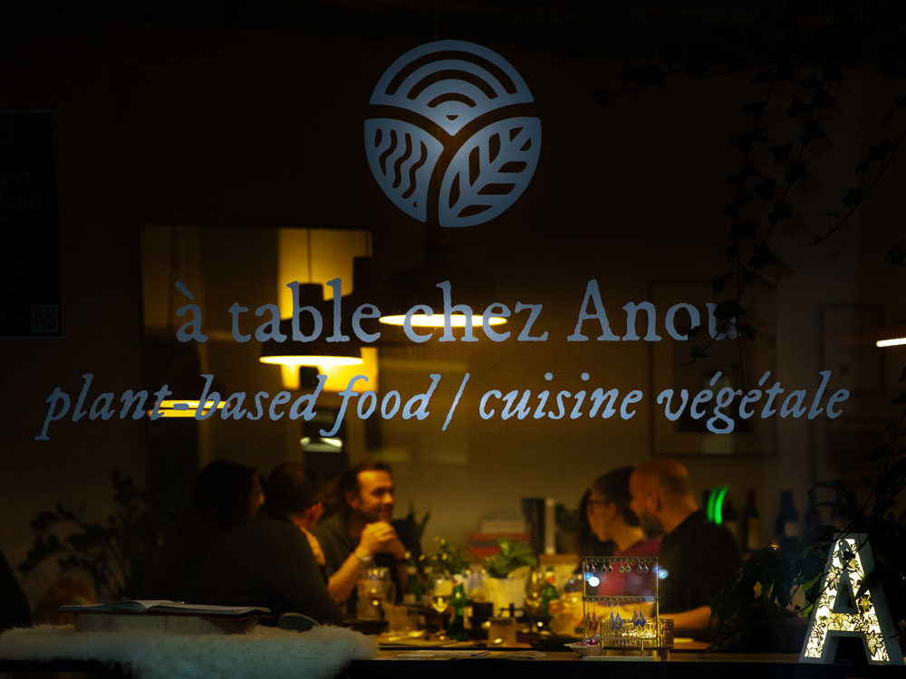 À Table chez Anou, Geneva’s Only Plant-Based Chef's Table