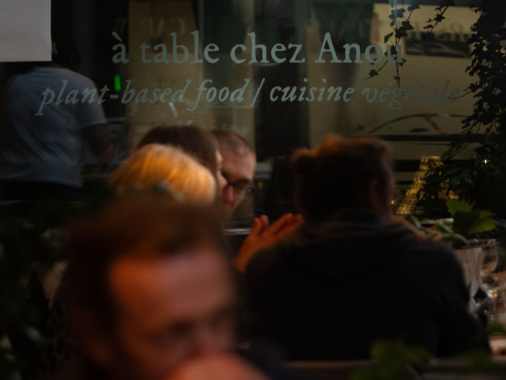 À Table chez Anou, Geneva’s Only Plant-Based Chef's Table