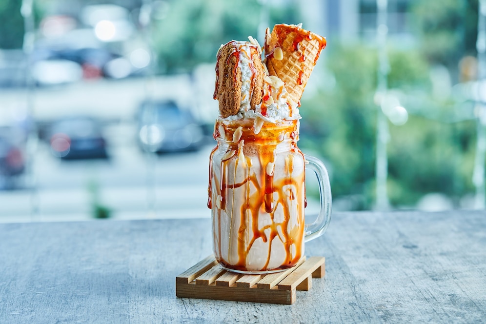 Alpenliebe Caramel Swirl Ice Cream