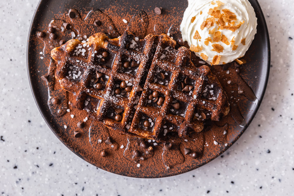 Chocolate Chip Waffles