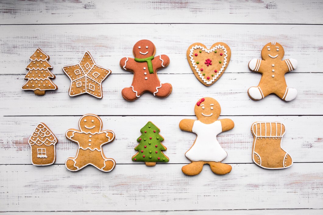 Decking the halls with gingerbread cookie ornaments