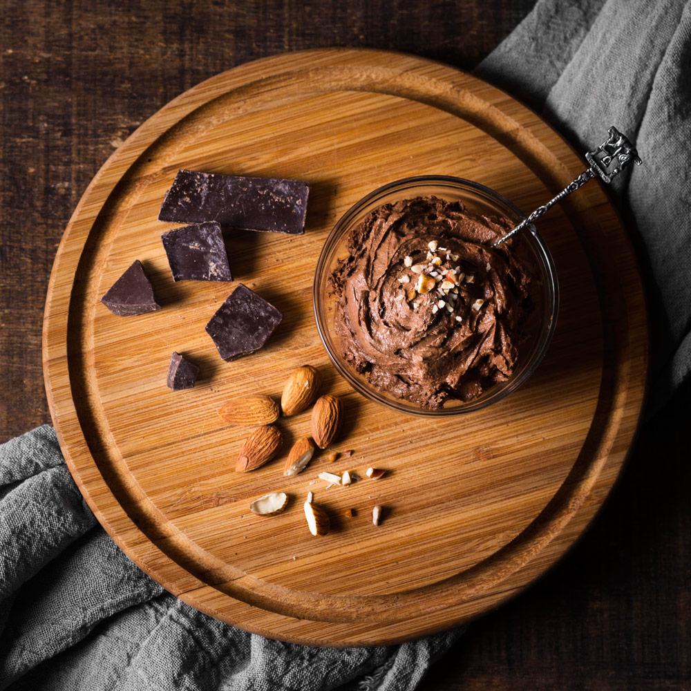 Smoky chocolate chip hummus Smoky chocolate chip hummus