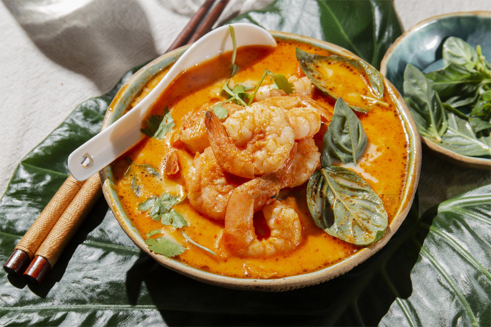 Light Seafood Curries