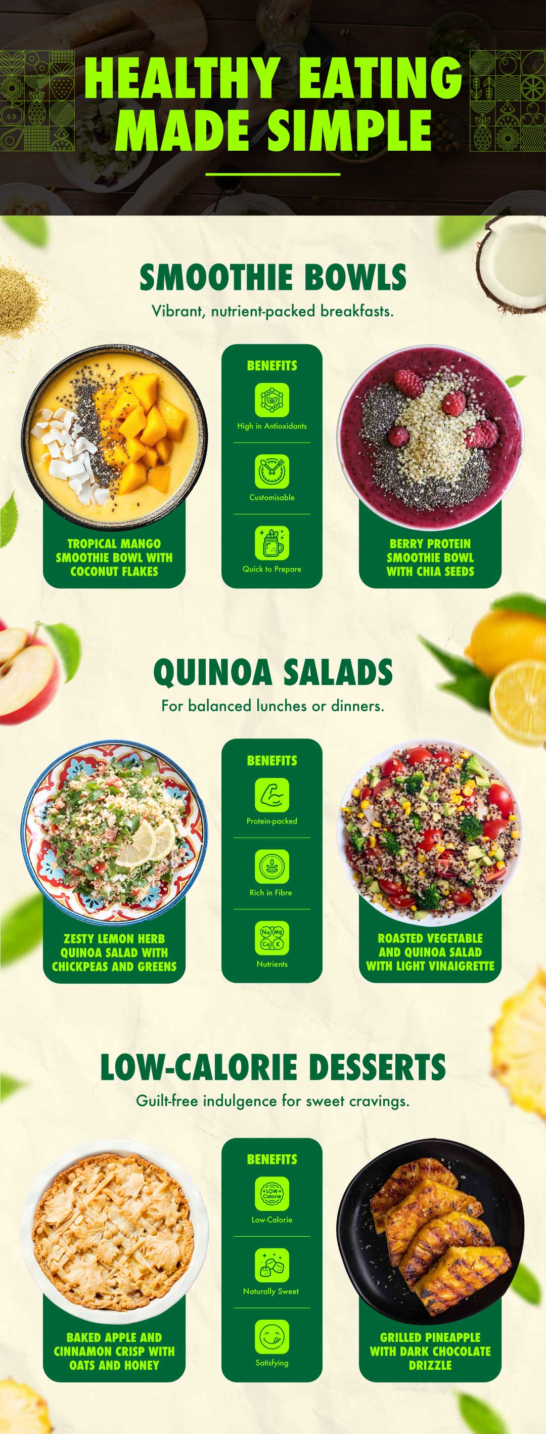 Kickstart your New Year with nutritious and flavorful dishes Kickstart your New Year with nutritious and flavorful dishes