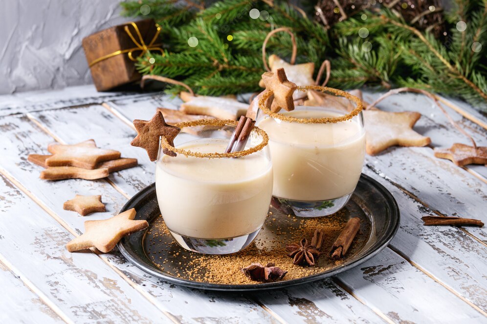 Sip on the frothy, jolly beverage Sip on the frothy, jolly beverage