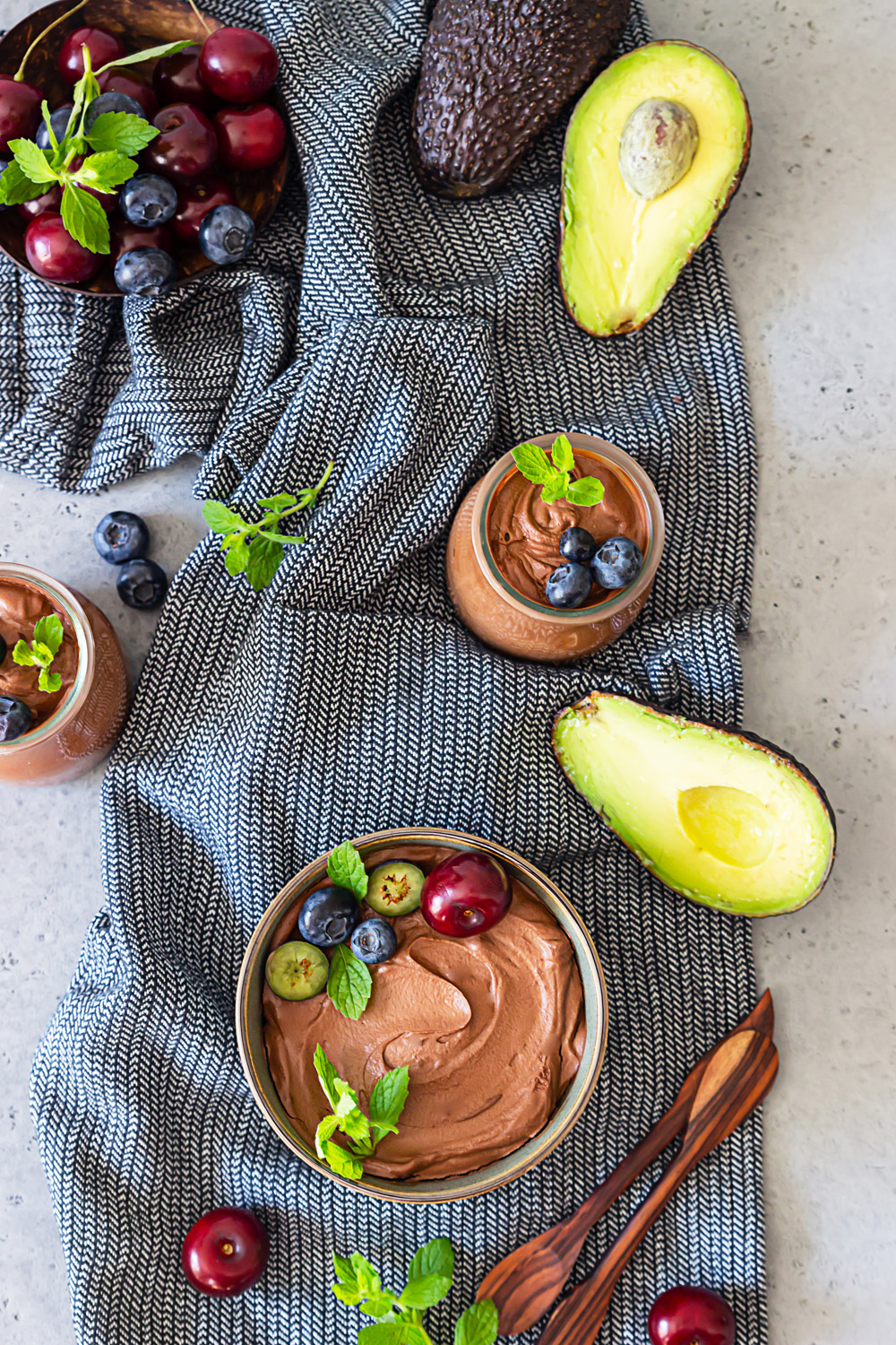The deceptively decadent chocolate avocado mousse