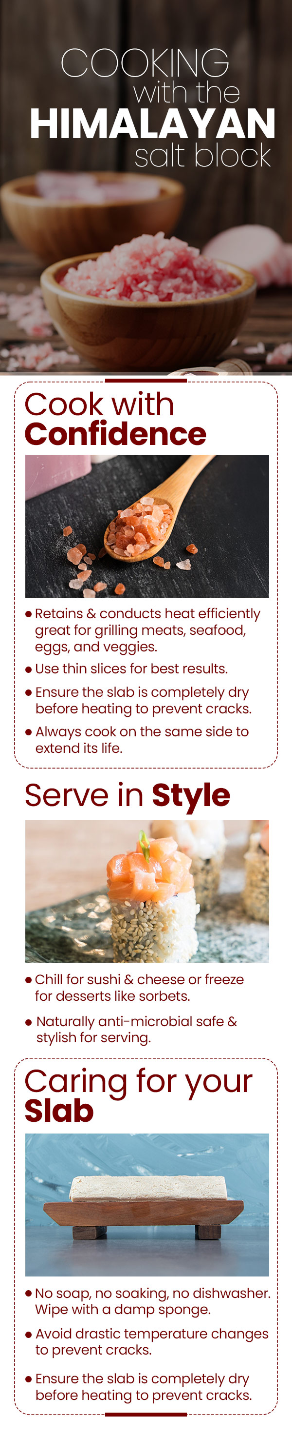 Cooking with the Himalayan Salt Block Cooking with the Himalayan Salt Block