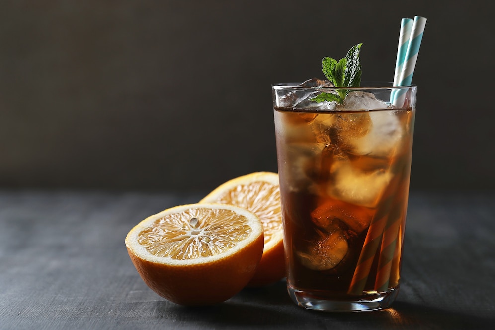 Iced tea thandai Iced tea thandai
