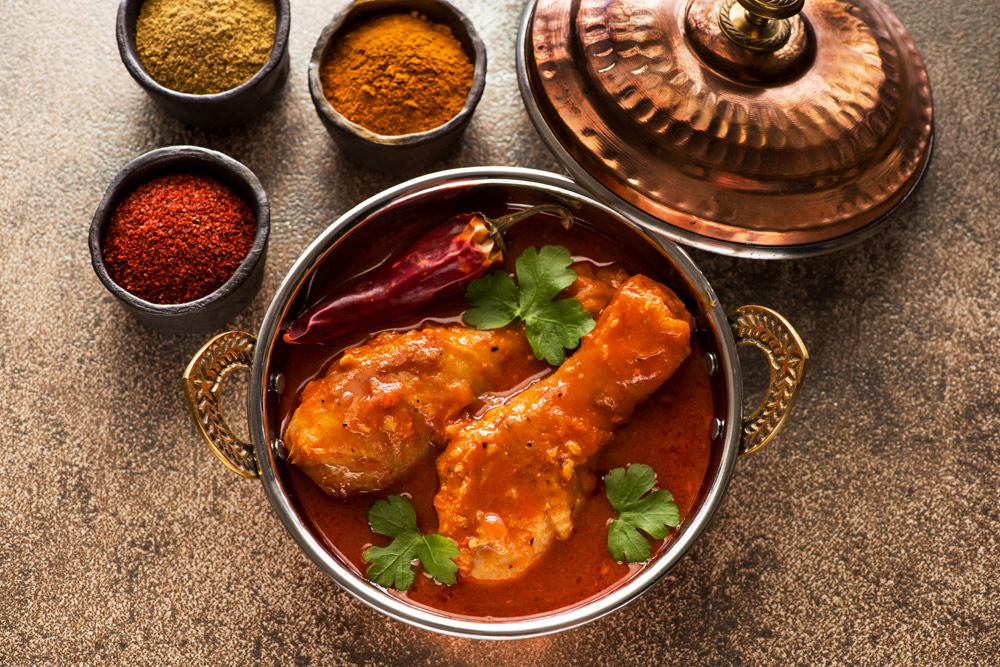 The weekend chicken curry