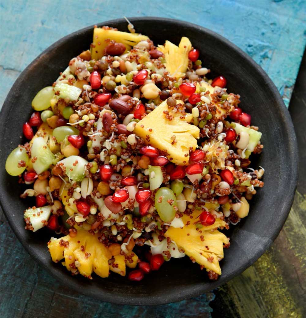 Kodo Millets Fruit Chaat Kodo Millets Fruit Chaat