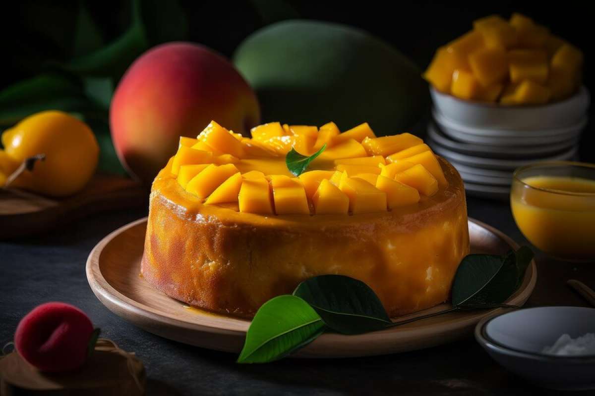 Mango Bite Cheesecake