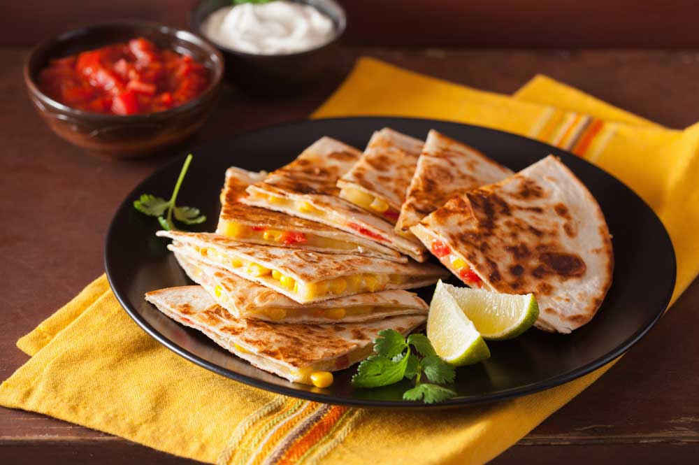 Roti quesadilla