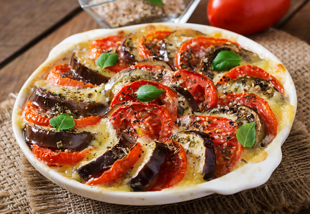 Dark chocolate-infused ratatouille Dark chocolate-infused ratatouille