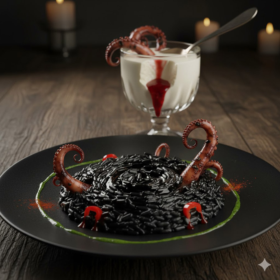 Gothic gastronomy: A Halloween menu of edible illusions