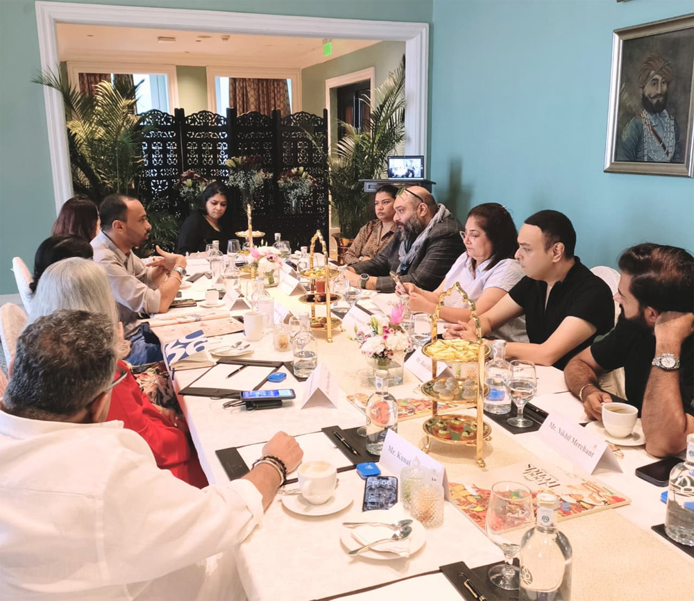 Kunal Vijayakar, Raul Dias, Smitha Menon, Roshni Bajaj Sanghvi, Nikhil Merchant, Primrose Dsouza, Pinky Chandan Dixit, Sid Mewara, Prashat Issar at the The Mumbai Roundtable, at The Princes Room, Taj Mahal Palace. Kunal Vijayakar, Raul Dias, Smitha Menon, Roshni Bajaj Sanghvi, Nikhil Merchant, Primrose Dsouza, Pinky Chandan Dixit, Sid Mewara, Prashat Issar at the The Mumbai Roundtable, at The Princes Room, Taj Mahal Palace.
