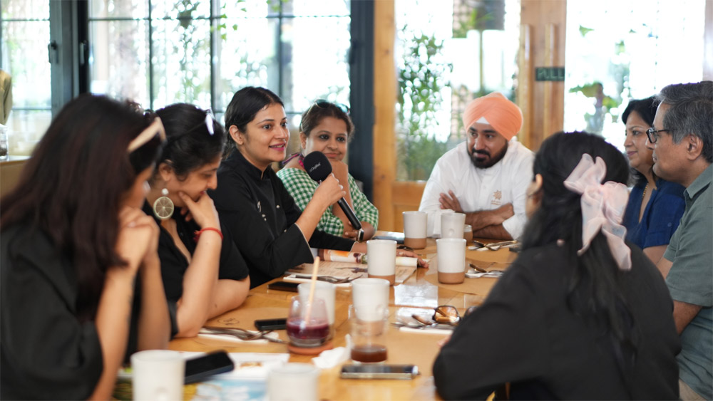 A shot of the Delhi Roundtable A shot of the Delhi Roundtable