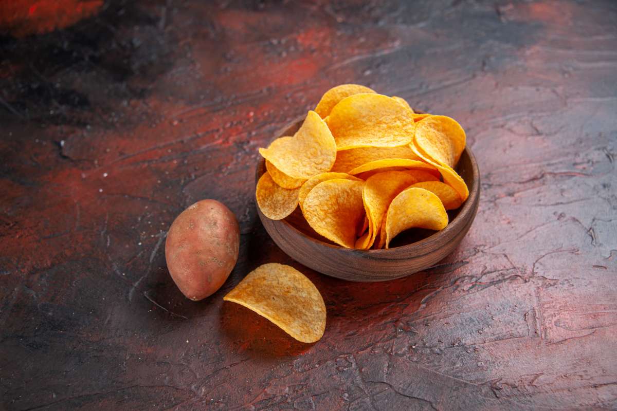 Sweet potato chips