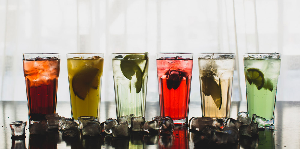 Flavour-infused cocktails Flavour-infused cocktails