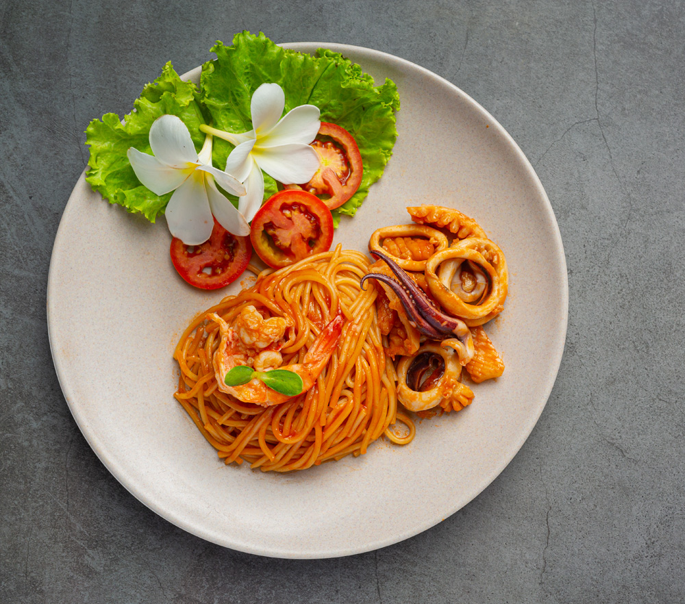 Spaghetti French fries Spaghetti French fries