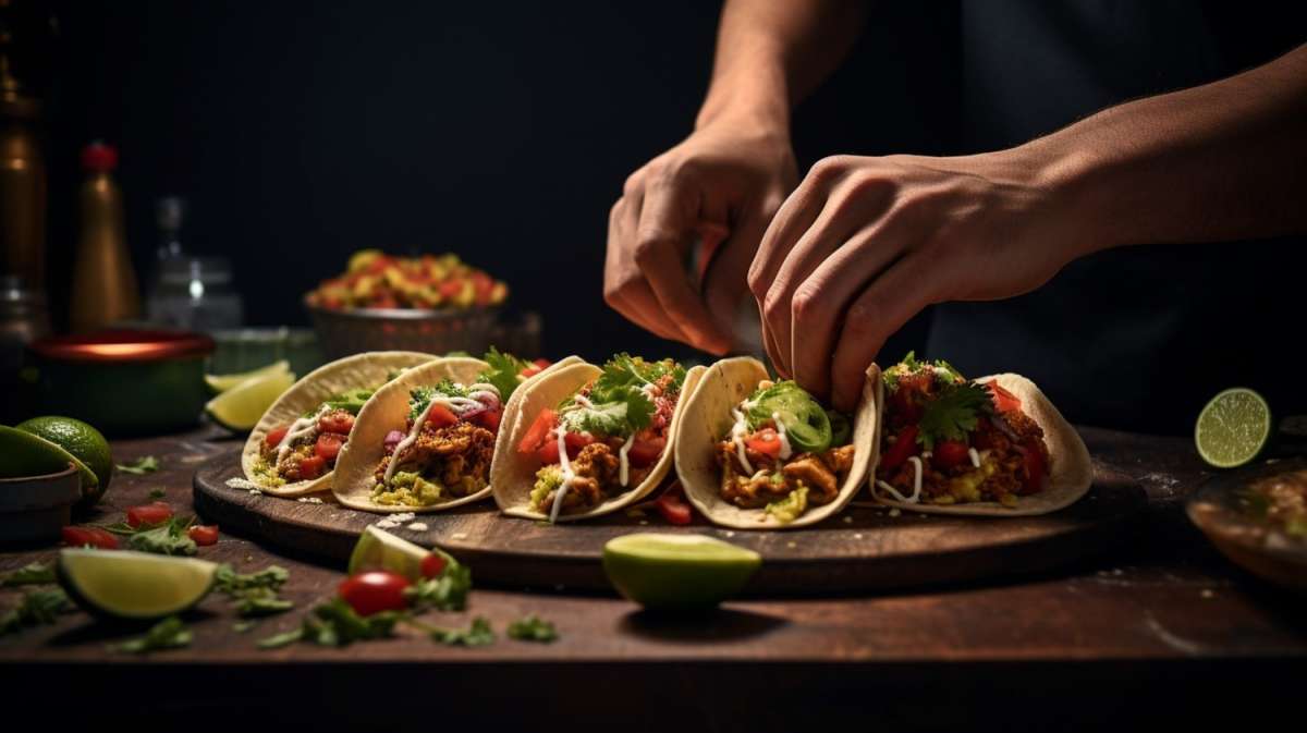 Build your own Taco bar