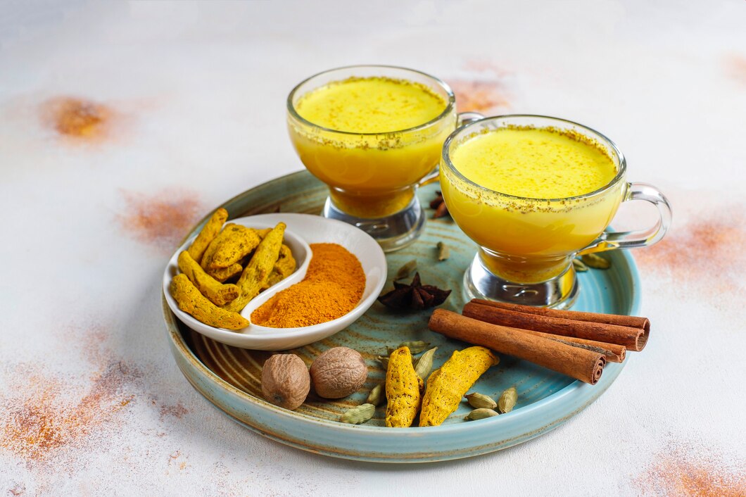 Spice up your life with the golden glow of turmeric latte