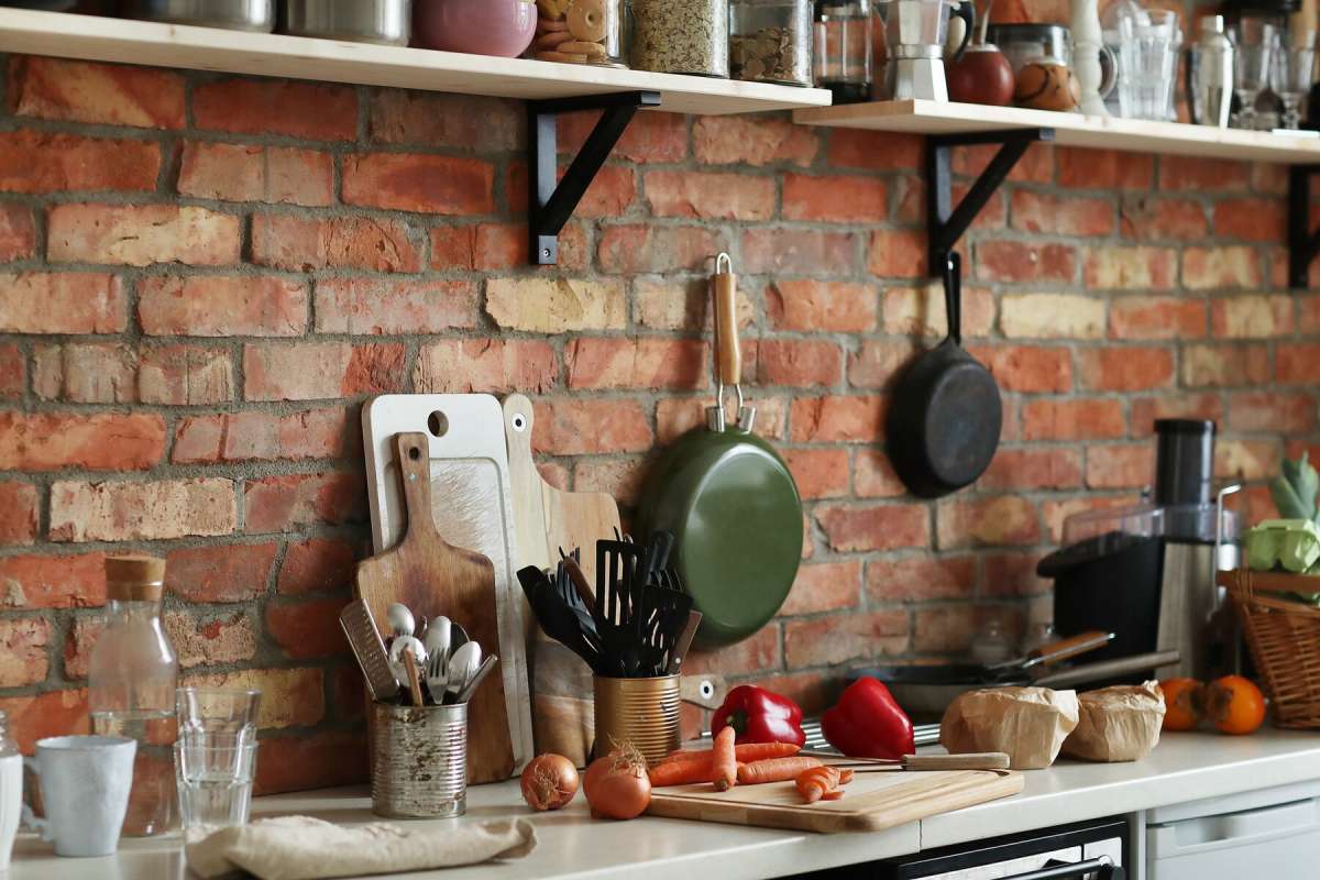 Open shelves